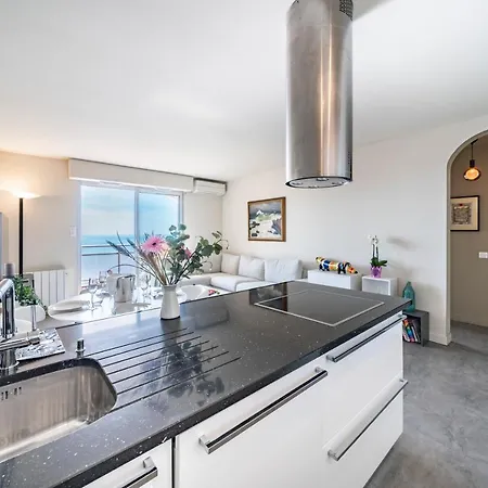 Baie Roquebrune, Balcon Vue Mer, Parking Gratuit - Ao