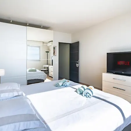 Baie Roquebrune, Balcon Vue Mer, Parking Gratuit - Ao